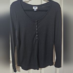 Old Navy Long Sleeve Henley